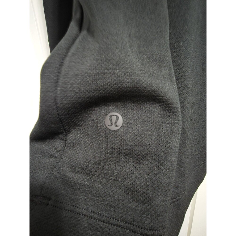 Lululemon The Long Weekend Pullover Hoodie Mens Large Black Merino Wool Comfy - Picture 3 of 10